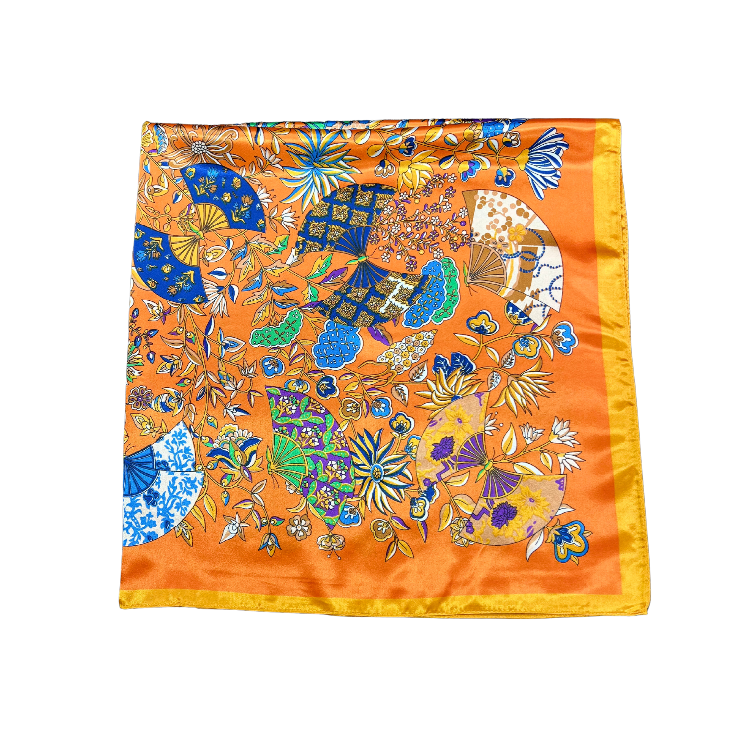 Lili Scarves (US Duty Free) - Wholesale Scarf - Women's - Butterfly Pattern Silk Touch Square Scarf7