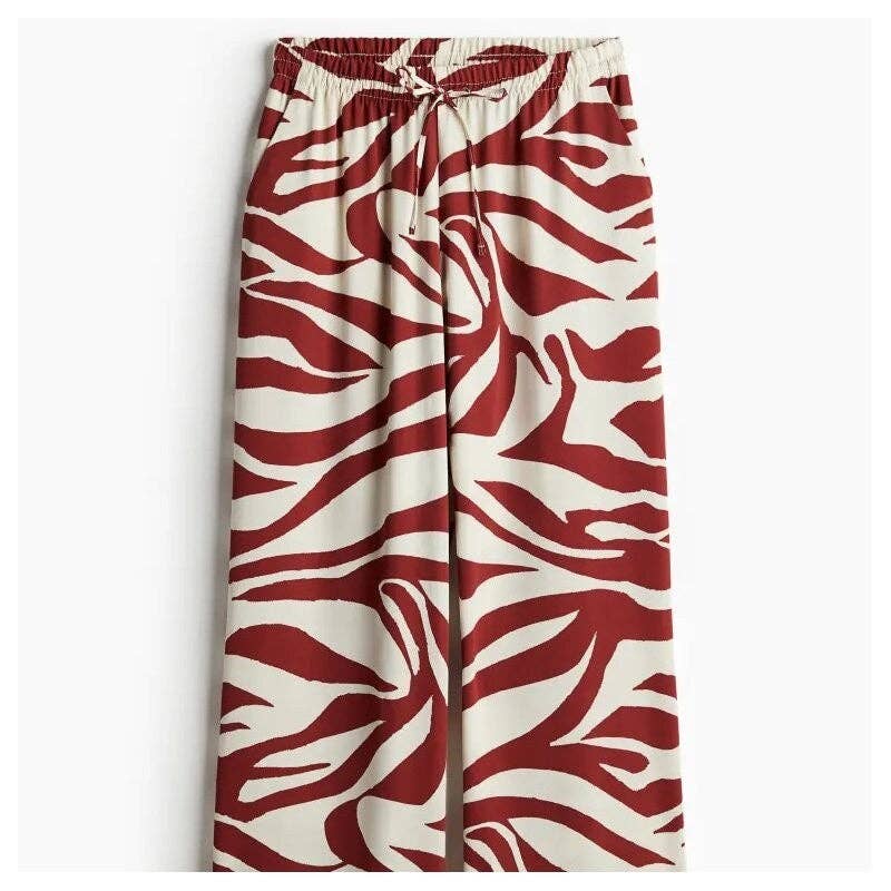 liqubit - Venta al por mayor Conjuntos de top y pantalón (NO para estar en casa) - Mujer - Conjunto de camisa de manga larga estampada y pantalones elegantes5