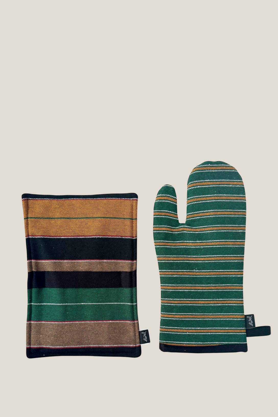Eturel Madrid - Wholesale Oven Mitt/Pot Holder - Manchego woven oven set1