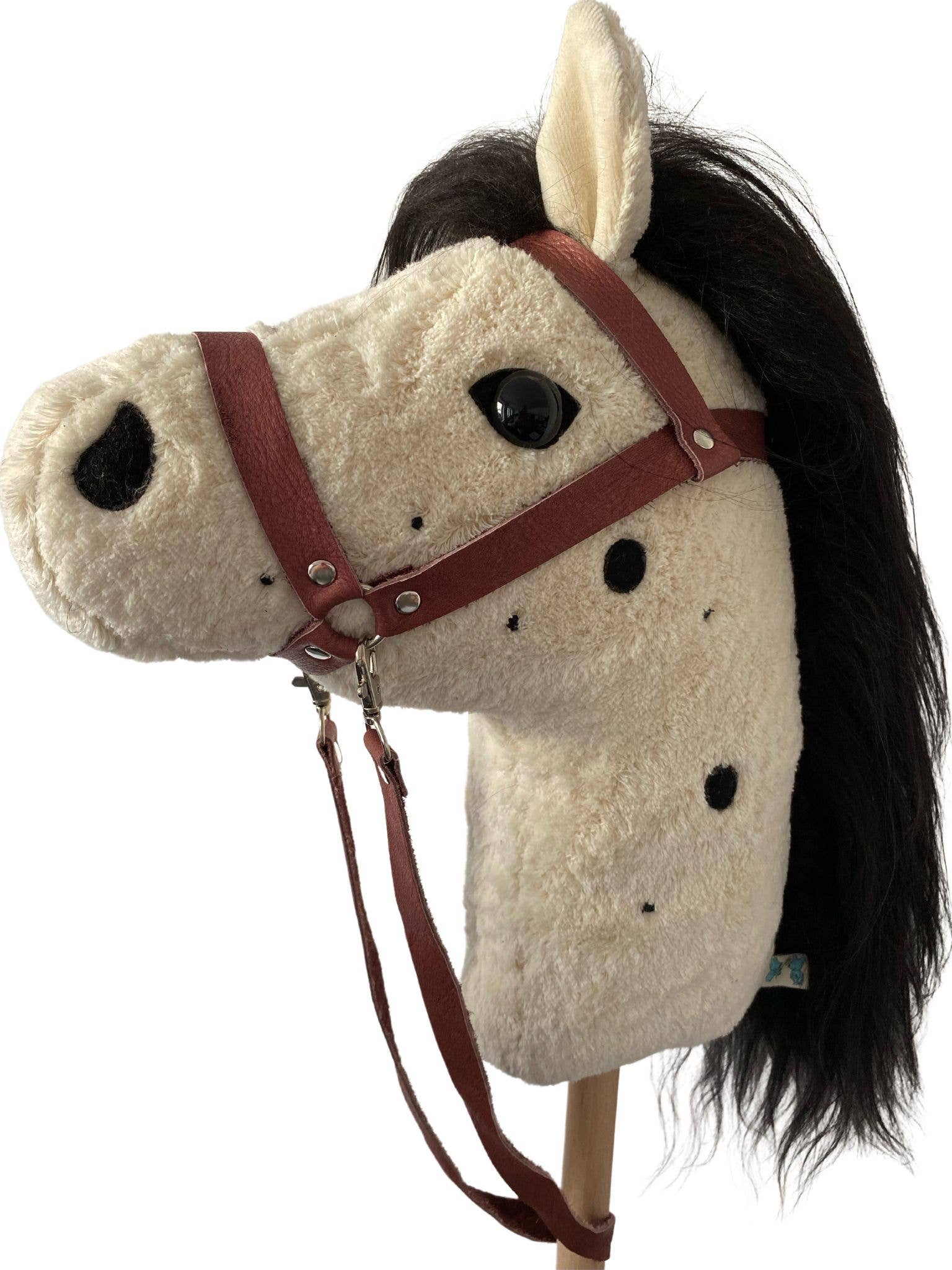 Pat & Patty - Wholesale Stuffed/Plush Toy - Kids & Baby - Organic eco kids mini hobby horse “Dot” /STOKW-3551
