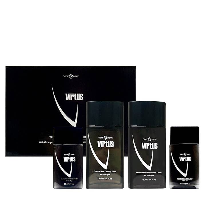 Set de cuidado de la piel Dearderm Virtus Essential para hombre para venta al por mayor de Callas & Dearderm