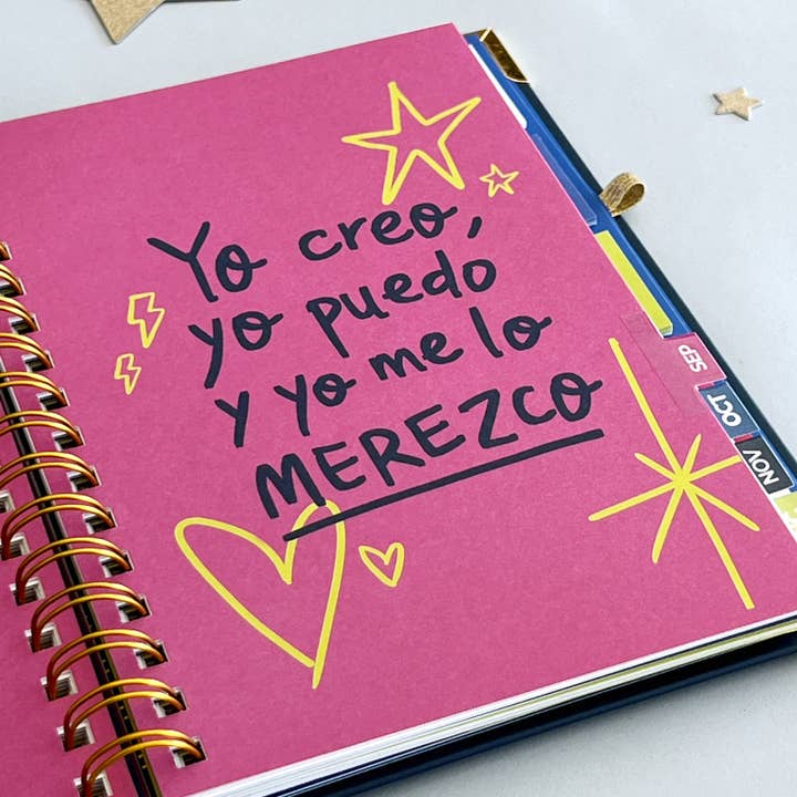 Pedrita Parker - Wholesale Planner - 2026 Agenda Week View - Shine Bright14