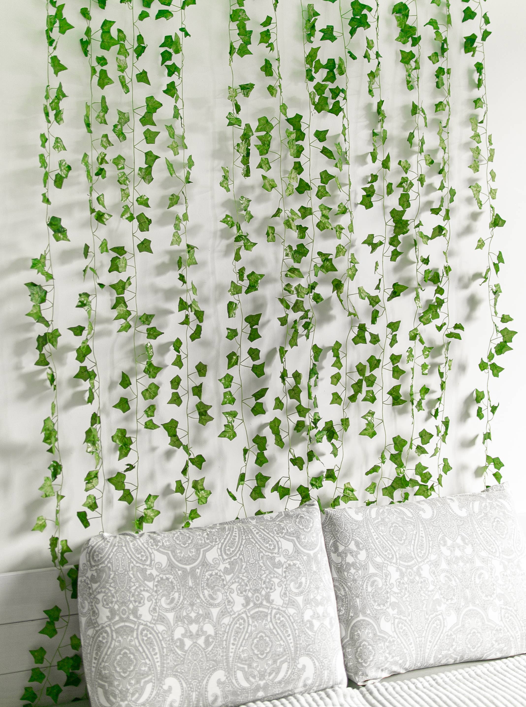 Flamingueo - Venta al por mayor Plantas artificiales - Planta Enredadera Artificial 12 Plantas x 2 m Decorativas1