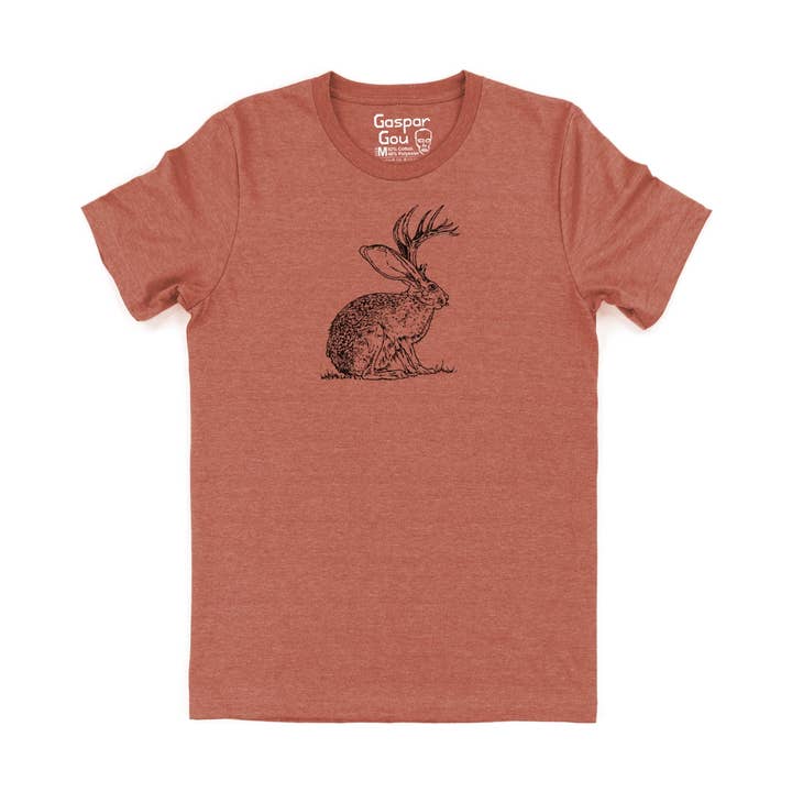 Jackalope Charlie Tee for wholesale by Supermaggie @ Faire