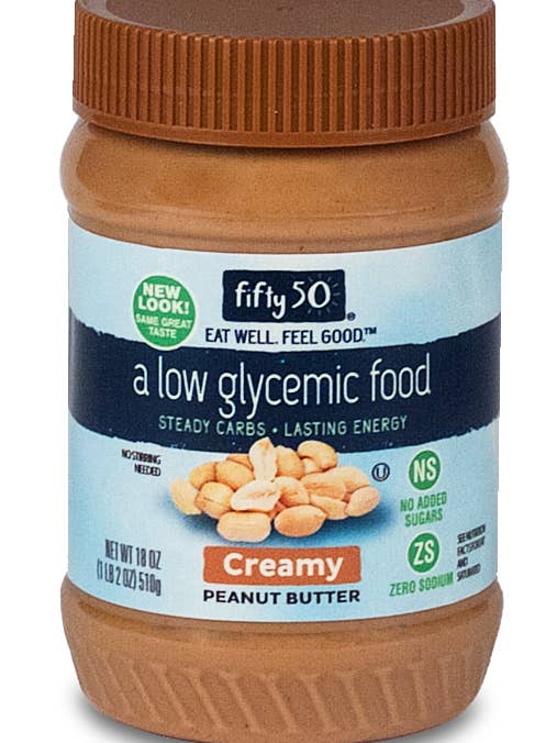 Sans sucre ni sel ajoutés - Beurre d'arachide crémeux pour la vente par Fifty50 Foods, LP