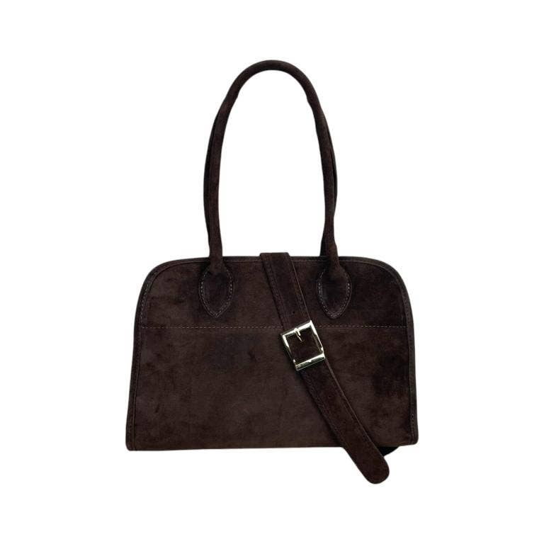 Chenson & Gorett - Wholesale Shoulder Bag - Women's - Italian Leather Shoulder Bag with Long Handles Promo 5789419