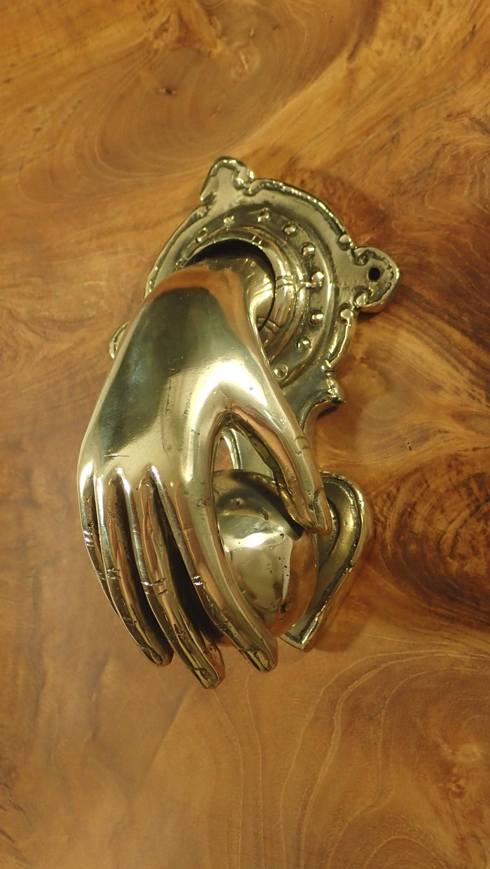 Ubud Glass - Wholesale Knob/Pull - Bronze door knocker fist & ball door knocker1