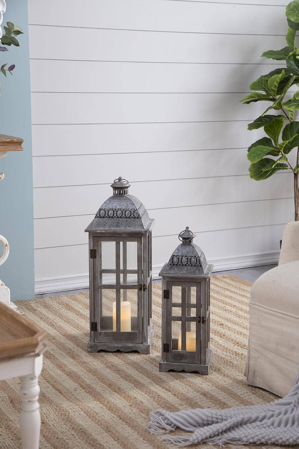 A&B Home Group Inc. - Wholesale Lantern - S/2 Urban Scape Lanterns10