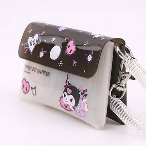 SANRIO CHARACTERS - DUAL CASE KEYCHAIN - KUROMI for wholesale by BCZShop