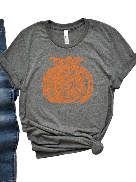 Blomster Græskar Tee for engroshandel hos Wildberry Waves