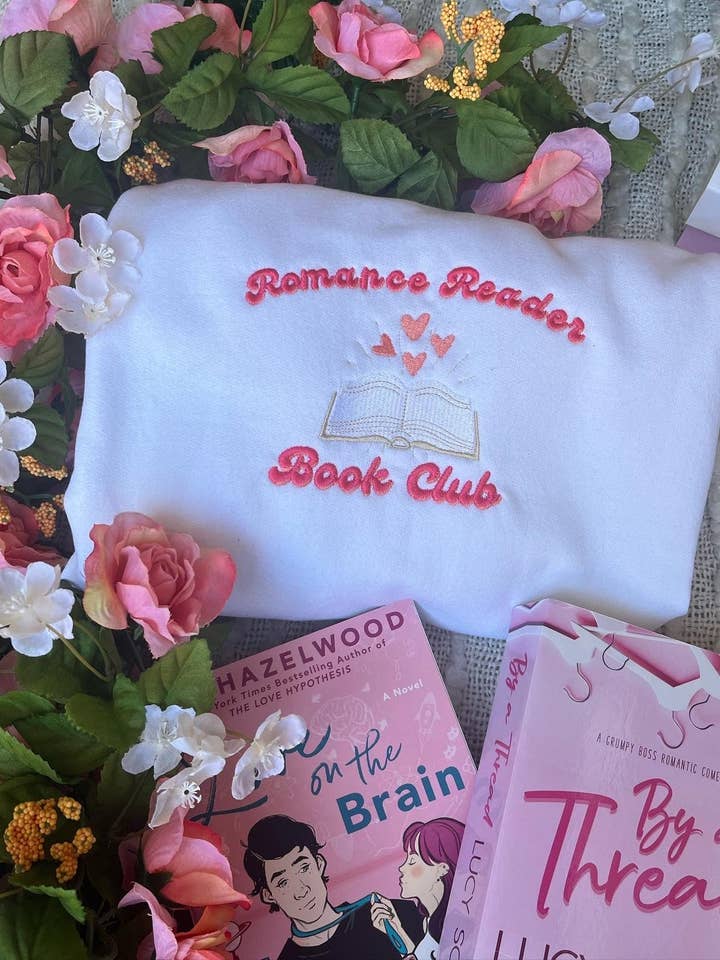 Romance Book Club Sweatshirt for wholesale by Threaded By Sabrina