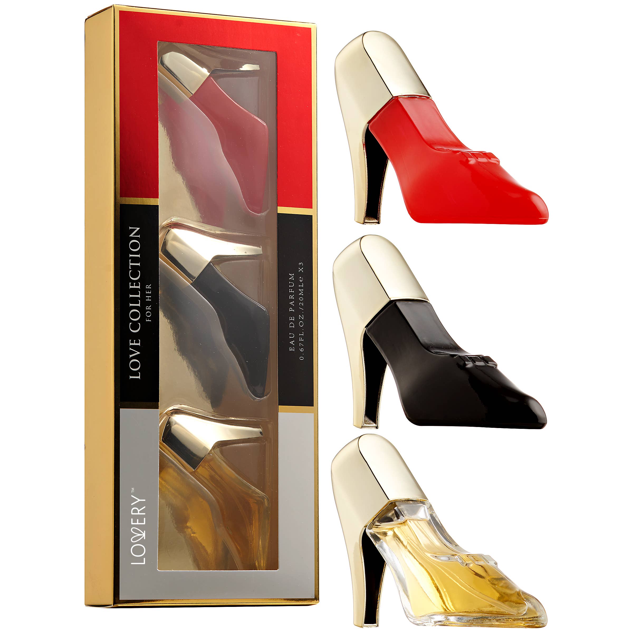 Lovery - Wholesale Perfume Gift Set - Love Collection Deluxe 3pc Beauty Spa Aromatherapy Perfumes2