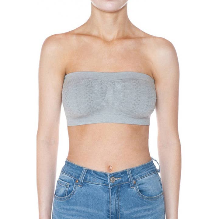 SEAMLESS TUBE TOP BRA PAD INSERTS for wholesale by Timeless