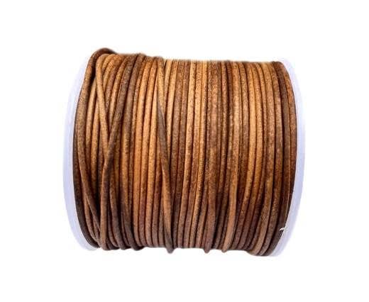 Sun Enterprises B.V. - Wholesale Craft Supplies - Round Leather Cord 1mm Vintage Taupe