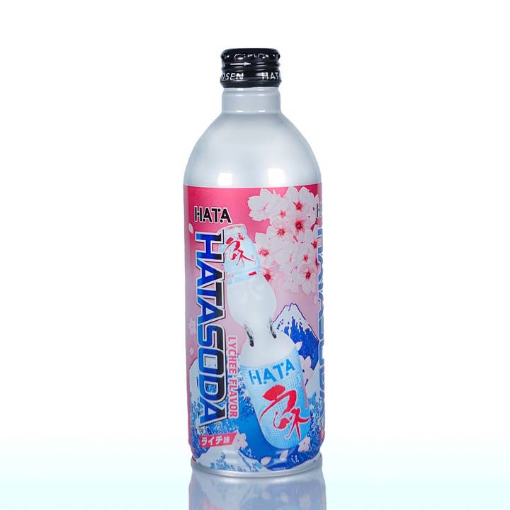 Hata Mineralquellen HATASODA Litschi-Geschmack 500g für den Großhandel von MA Imports