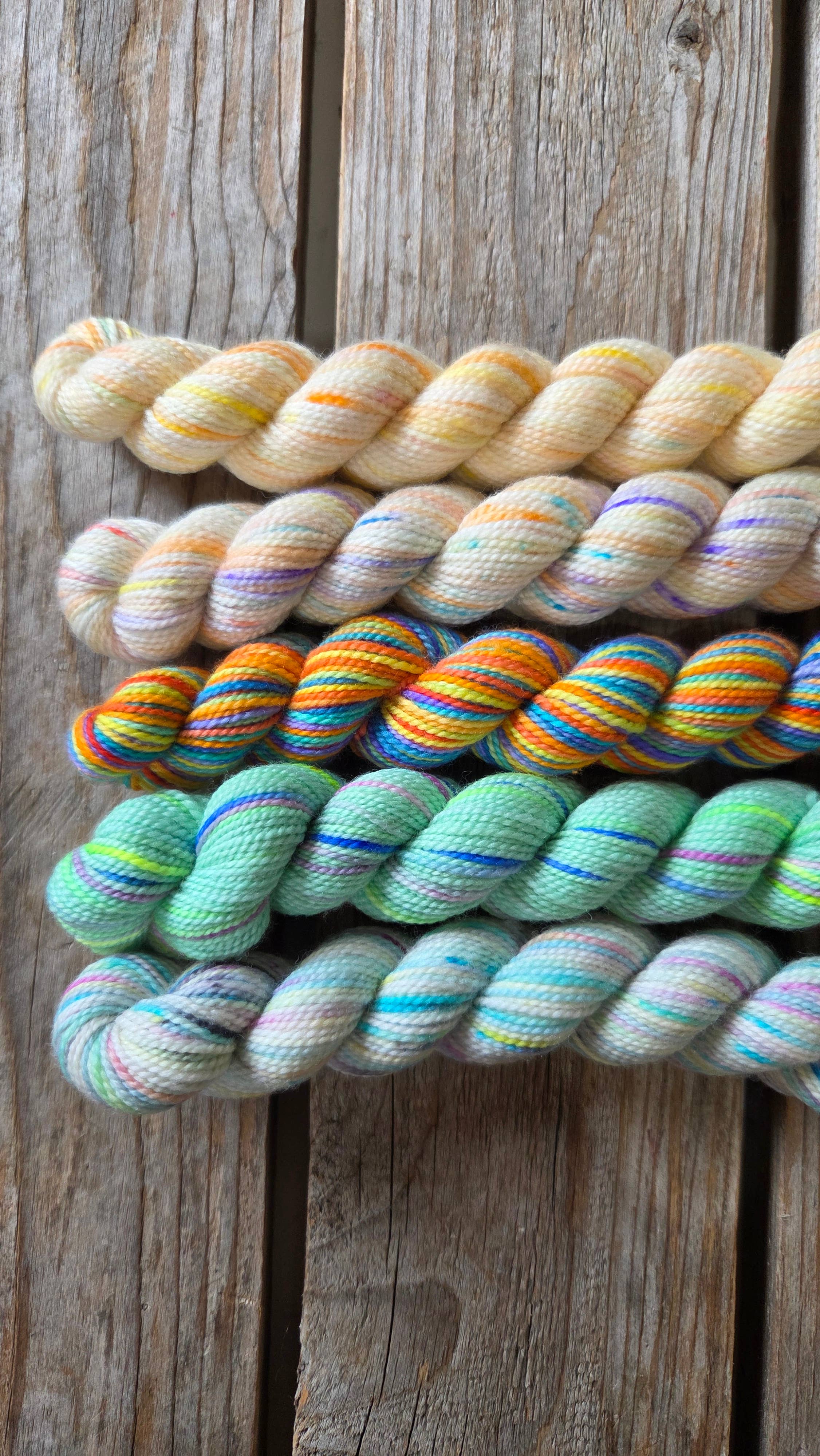 Koigu Wool Designs - Wholesale Yarn - Wibbly-Wobbly Scarf Mini Skein Sets (LYS DAY 2026)20