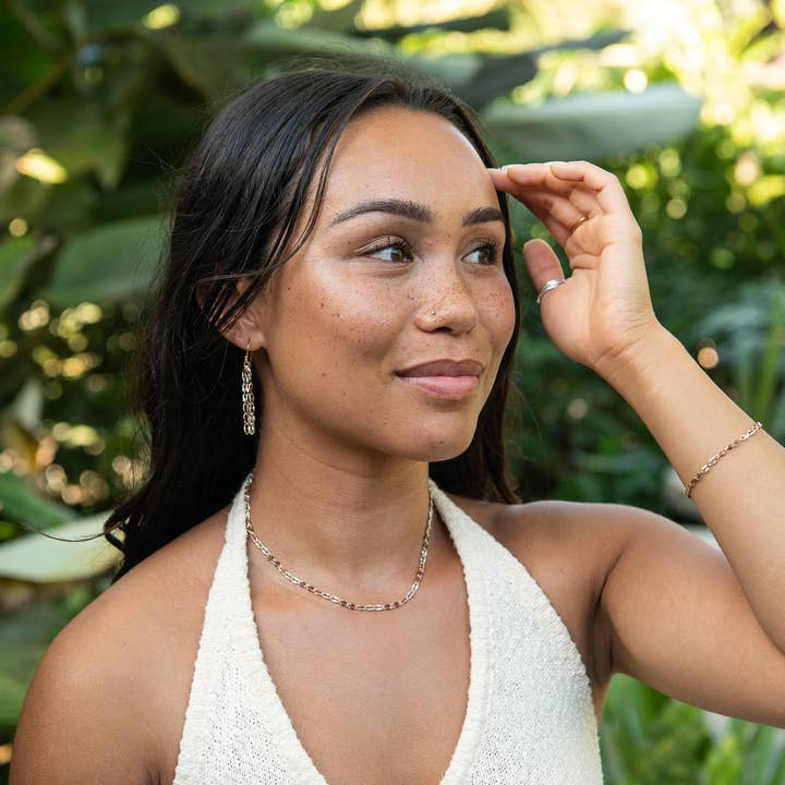 Bronwen Jewelry - Wholesale Link & Chain Necklace - Painted Hills Necklace 3