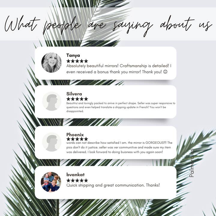 Palmeraies - Wholesale Wall Mirror - Antique Brass Asymmetrical Mirror - Irregular Brass Wall Mirror9