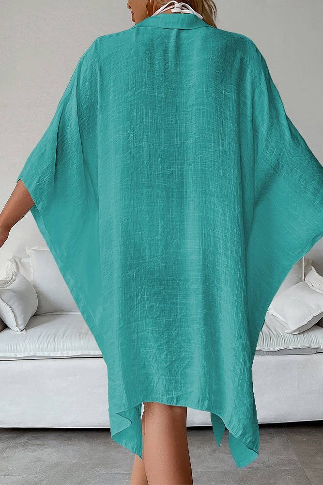 UNISHE - Wholesale Swim Cover Up - Women's - Summer Beach Shirt Cover Up ZK136821