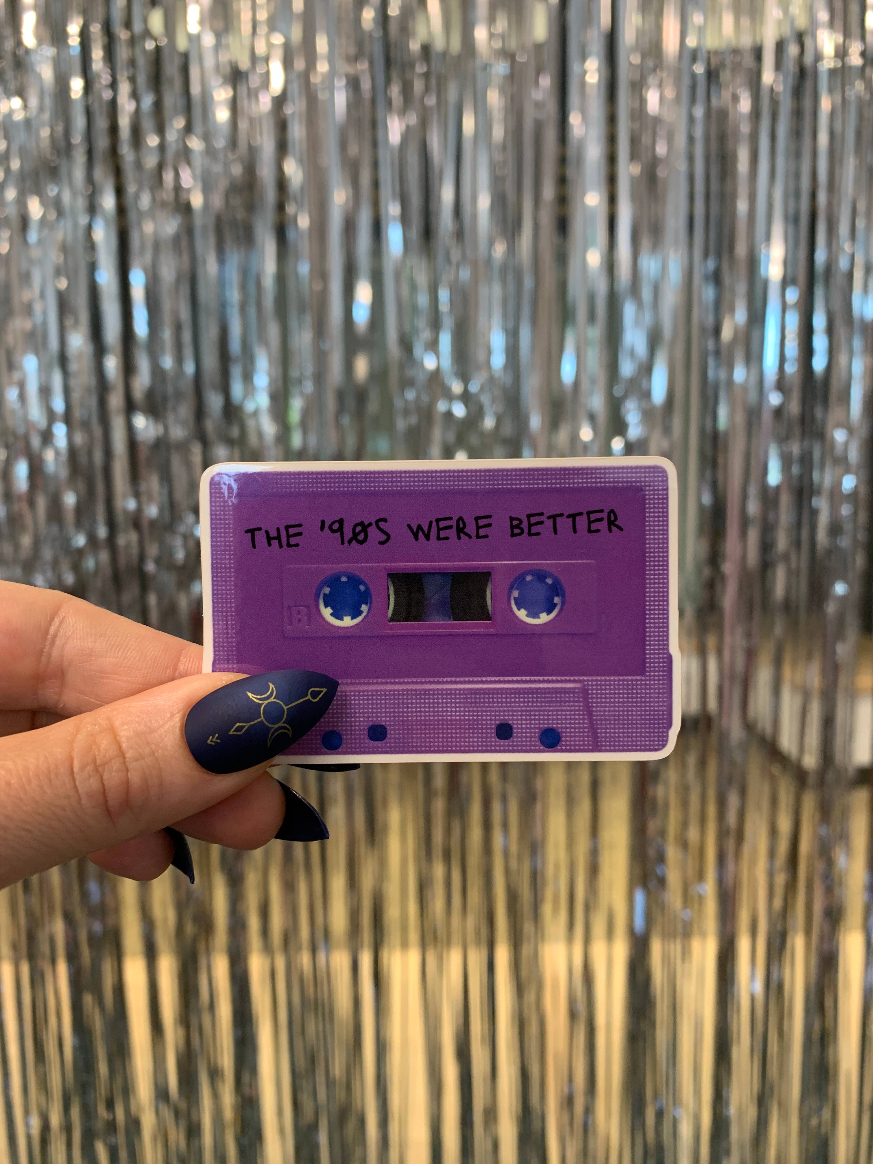 GetBullish – Großhandel Aufkleber – Die 90er Waren Besser Glänzender Gestanzter Vinyl Neunziger Aufkleber5