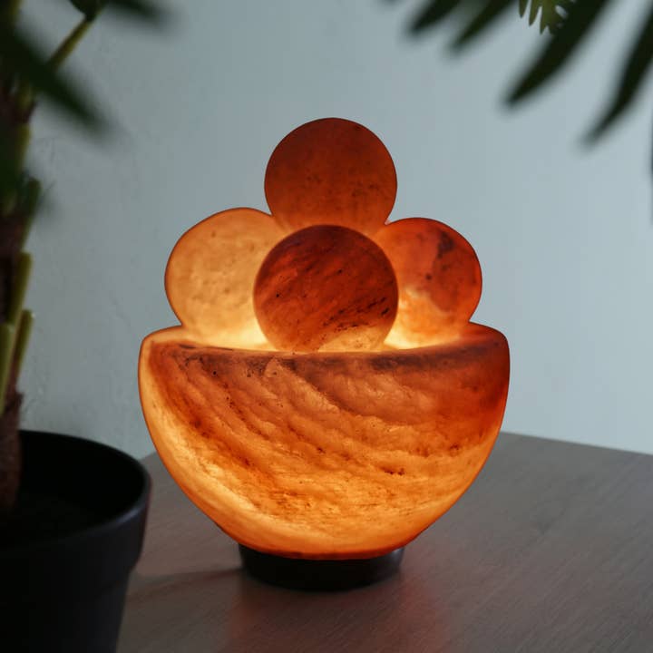 Zen'Arome – wholesale Salt lamp – Himalayan salt lamp and candle holder8