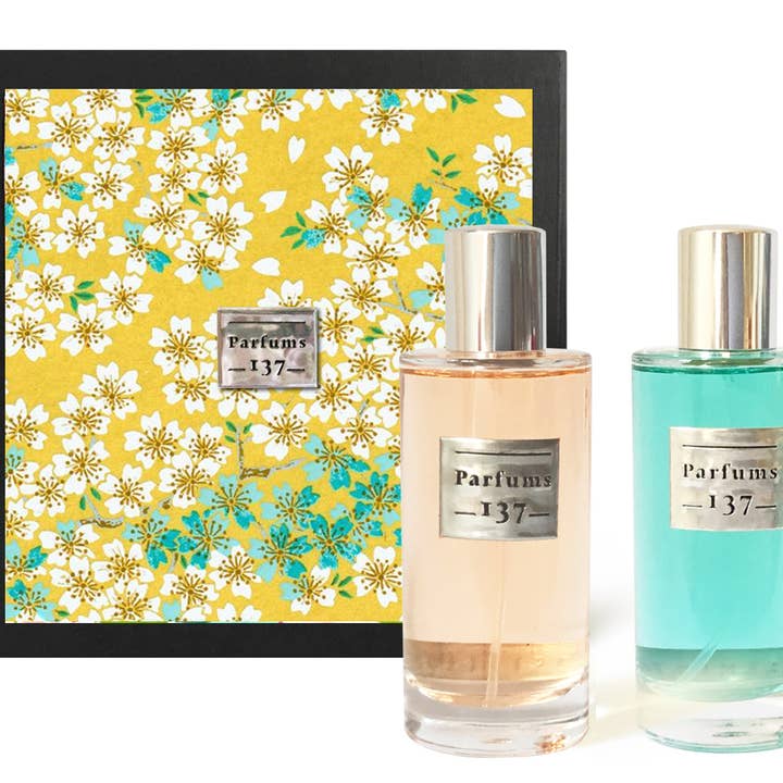 FRAGRANZA ALLA MENTA VERDA+IMMORTELLE • 2 x 50 ML per la vendita all'ingrosso da parte di Akimoff Collections
