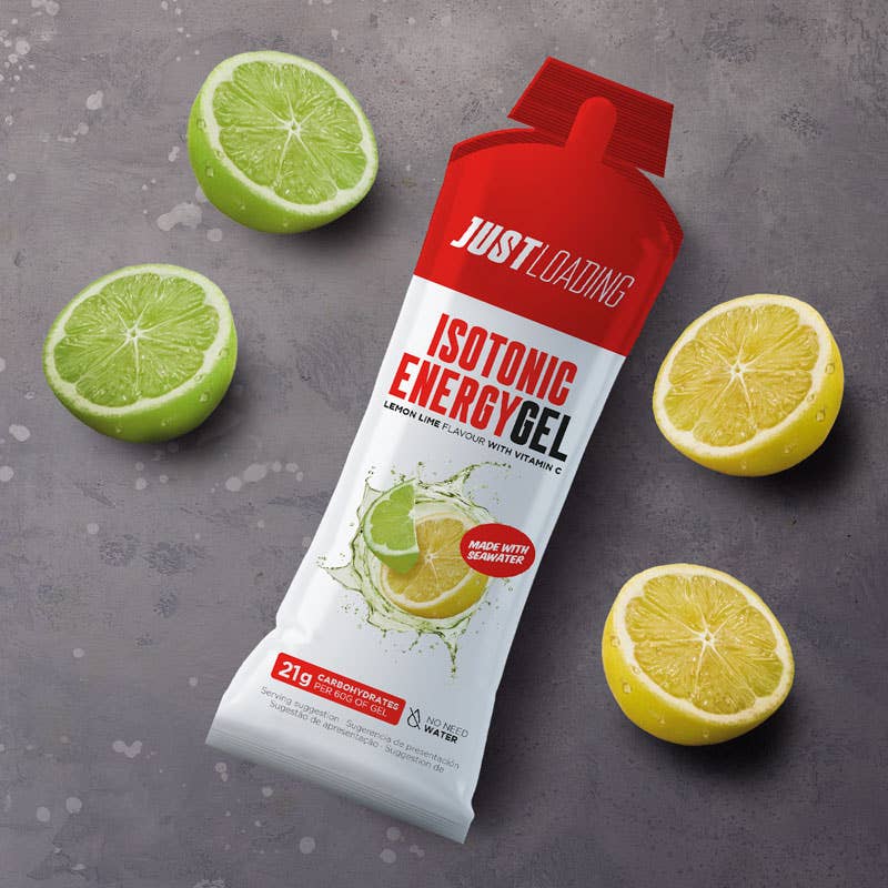 Just Loading - Wholesale Sports/Energy Drink - LEMON LIME ISOTONIC GEL WITH SEAWATER 60gx141