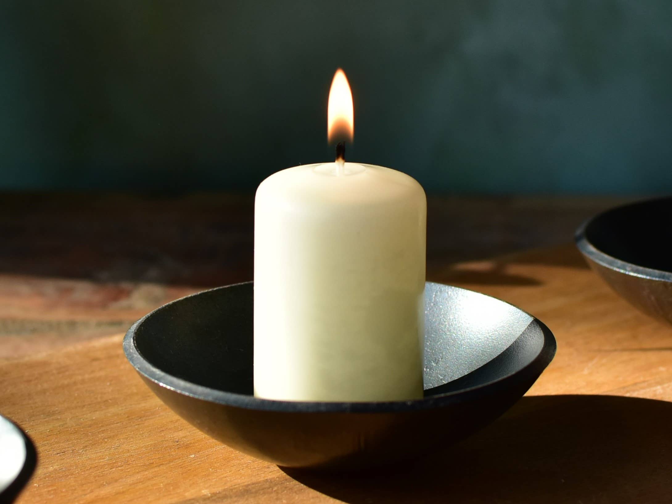 Coach House Forge – wholesale Candle holder – Pressed Iron Bowl Candleholder/Ring Bowl10