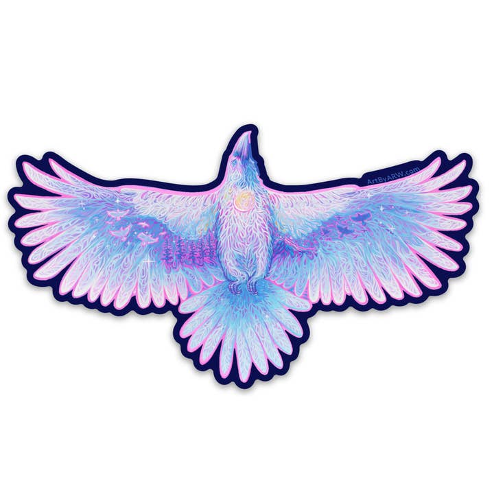 Adesivo Impermeabile White Raven per la vendita all'ingrosso da parte di Amanda Rose Warren