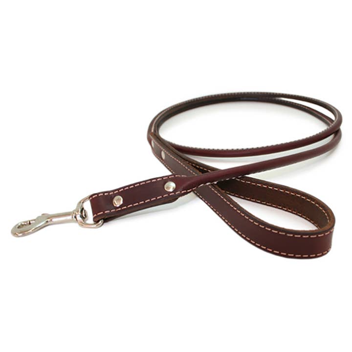 Auburn Leathercrafters - Wholesale Pet leash – Dog - Rolled Leather Leash2