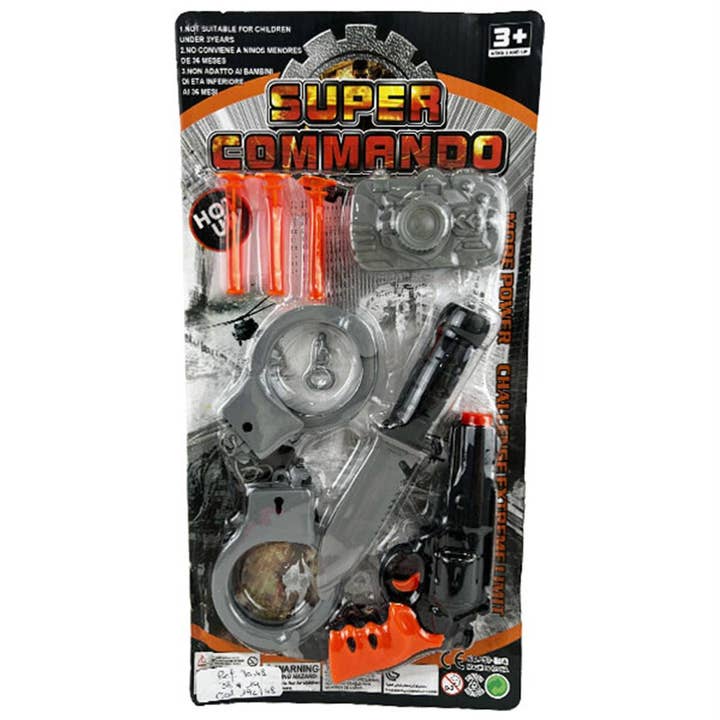 TSJJ - Wholesale Classic Toy - Kids - Super Commando blister 38 x 19 cm
