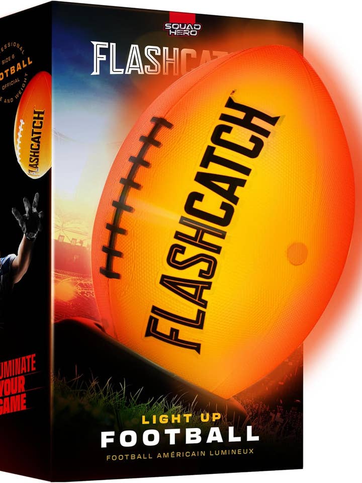 Light Up Football - Glow in the Dark Ball - NO 6 and other Purchase Wholesale toys for cheer. Free Returns & Net 60 Terms on Faire trending on Faire.