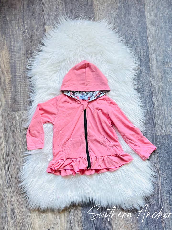 Pencil hooded zip up for wholesale by Southern Anchor