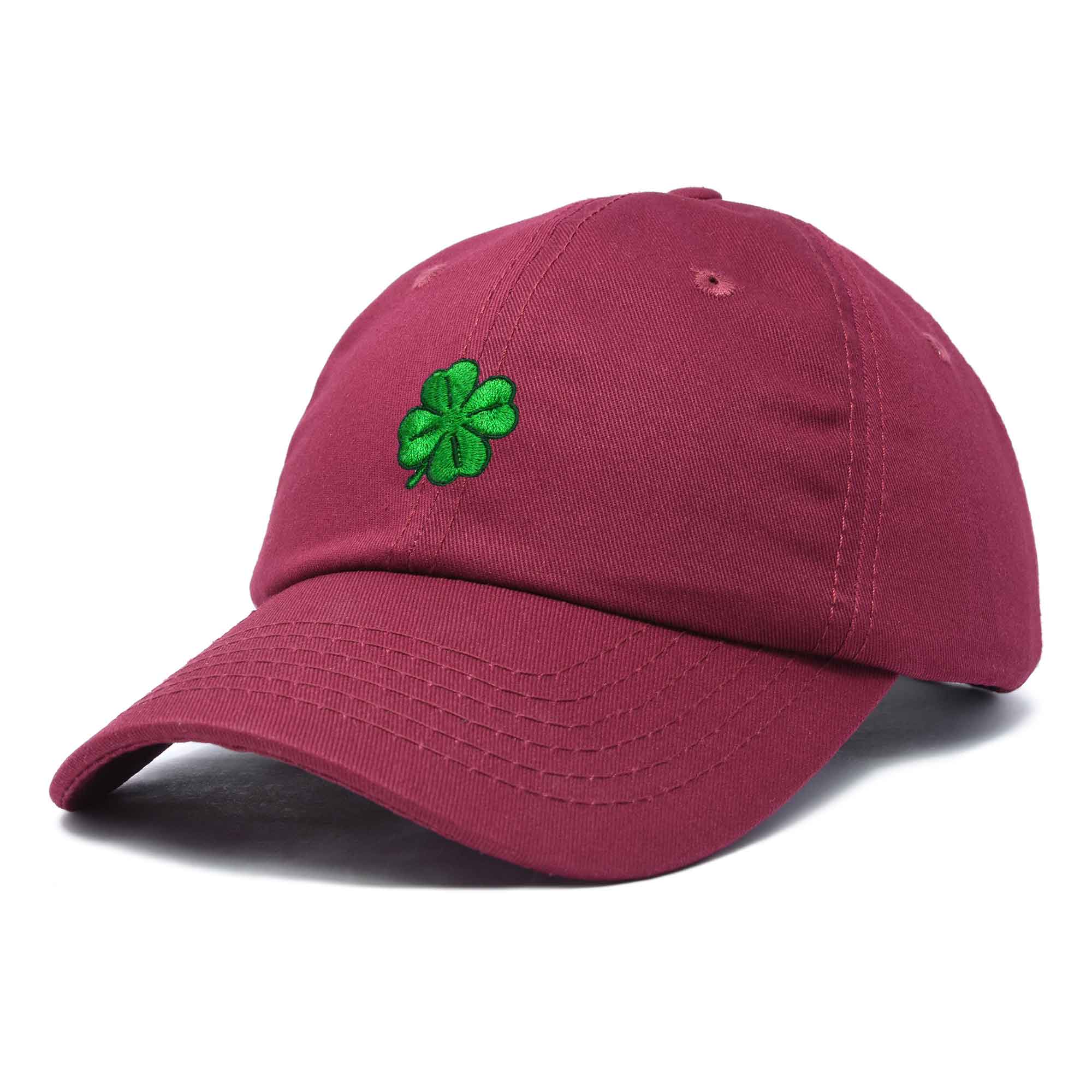 Dalix – wholesale Baseballkeps - Dam – Dalix Four Leaf Clover Hat Bollkeps St. Pattys Day Bomull49