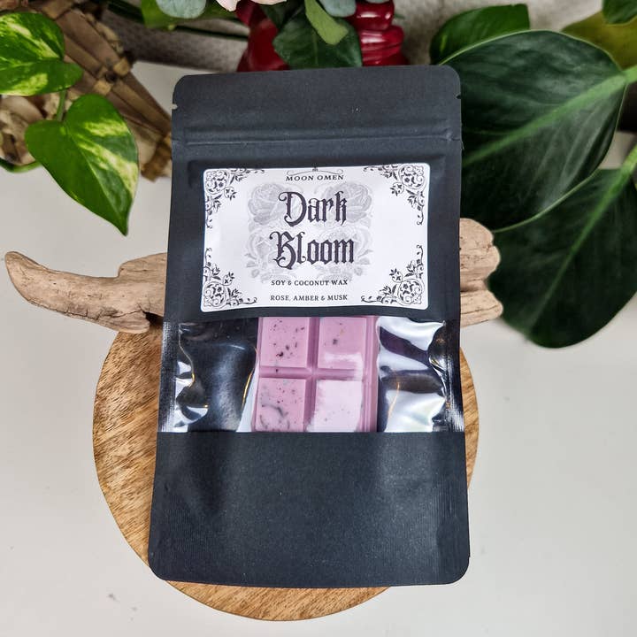 Vaxsmält 'Dark Bloom' - Ros, Amber & Mysk för wholesale av Moon Omen