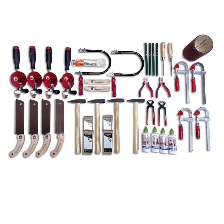 Juego de herramientas Vision Domes para 6-8 niños para venta al por mayor de Die Werkkiste