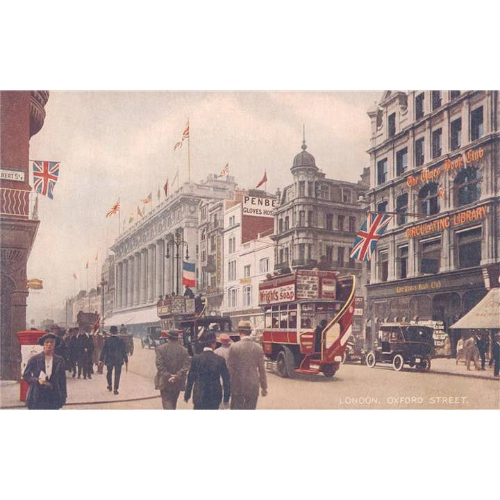 Found Image Press – wholesale Art print – Art Print EN-473 London, Oxford Street1