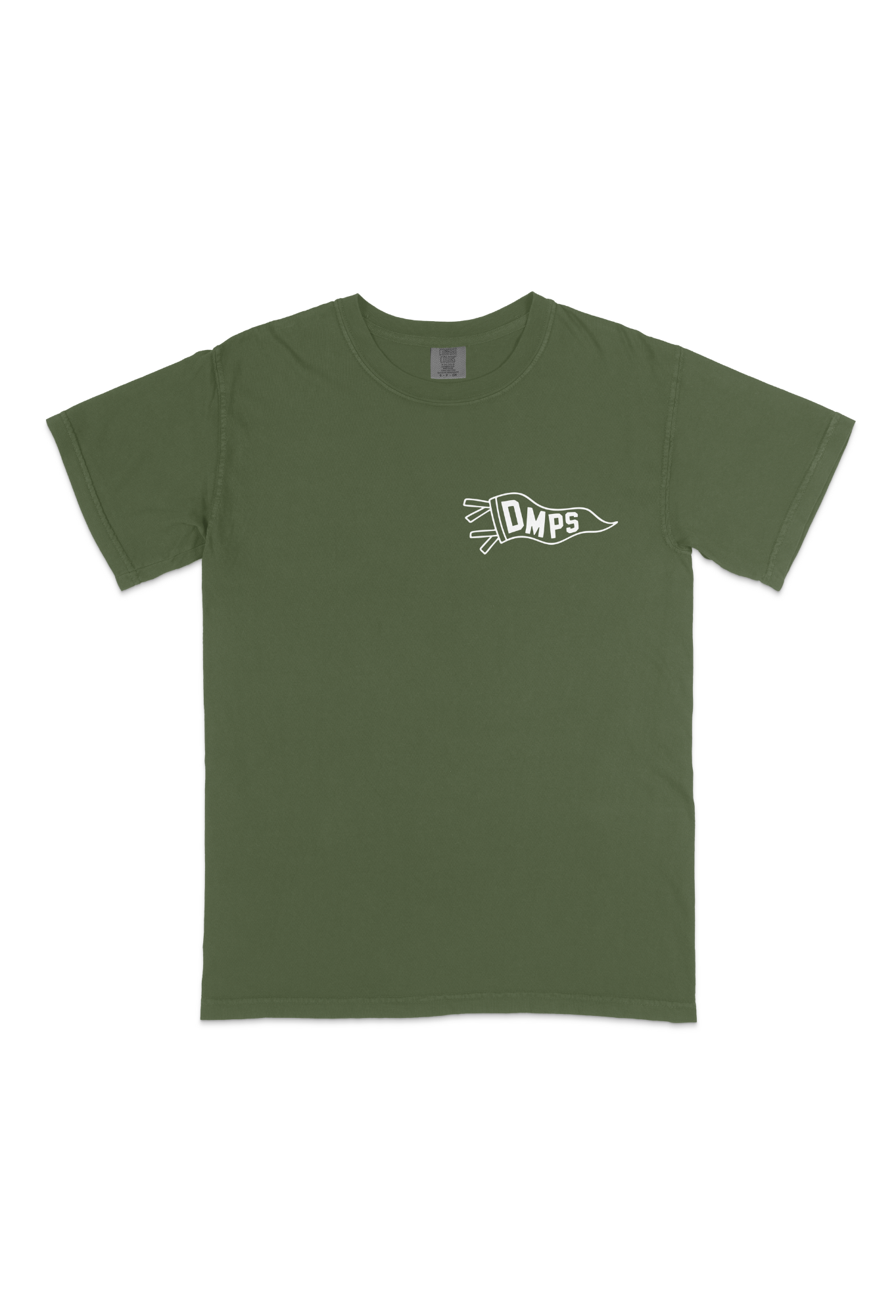 Room 1021 - Wholesale Screen Printed T-Shirt - Unisex - Des Moines Hoover Vintage Mascot Tee1