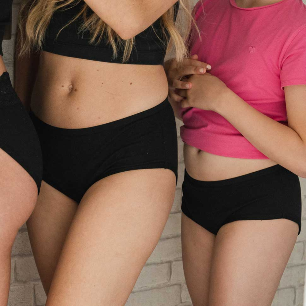 Bertyne - Wholesale Period Underwear - Women's - Organic menstrual shorts with abundant flow14