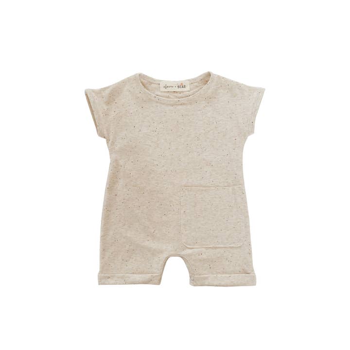 Clover and Bear - Vente Barboteuse – bébé - Combishort d'été | Bali1