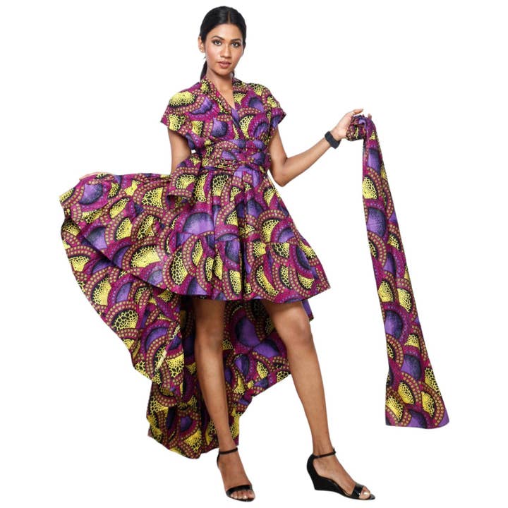 African Stars - Vente Robe – femme - Jupe/Robe Femme Style Multi-Port -- FI-313651
