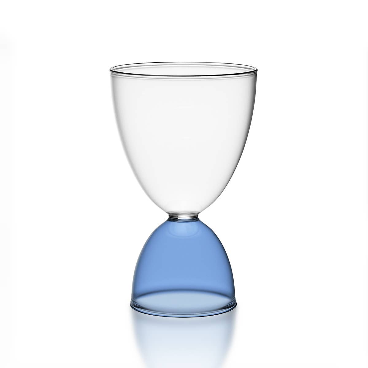 Mamo - Wholesale Cocktail/Liquor Glass - Classic clear + light blue1