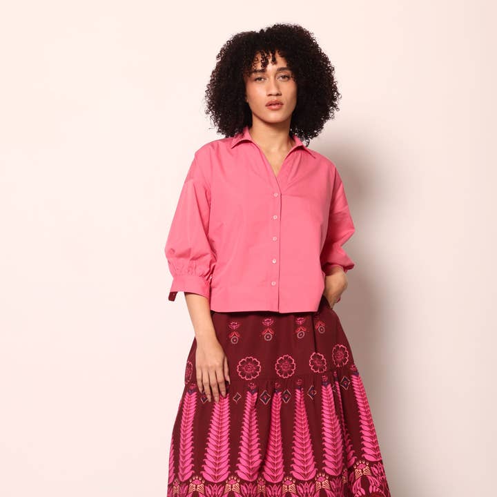 GEO FERNS ADA SKIRT for wholesale by Maude-Vivante