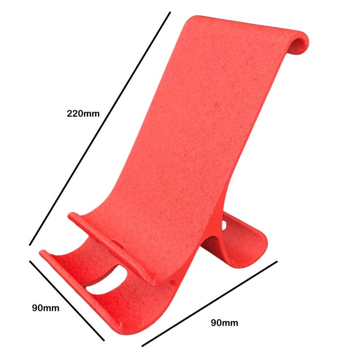 Gebogen Telefoonhouder – Ambachtelijk Gemaakt in de Jura voor wholesale door Ben-J-3Dcrea