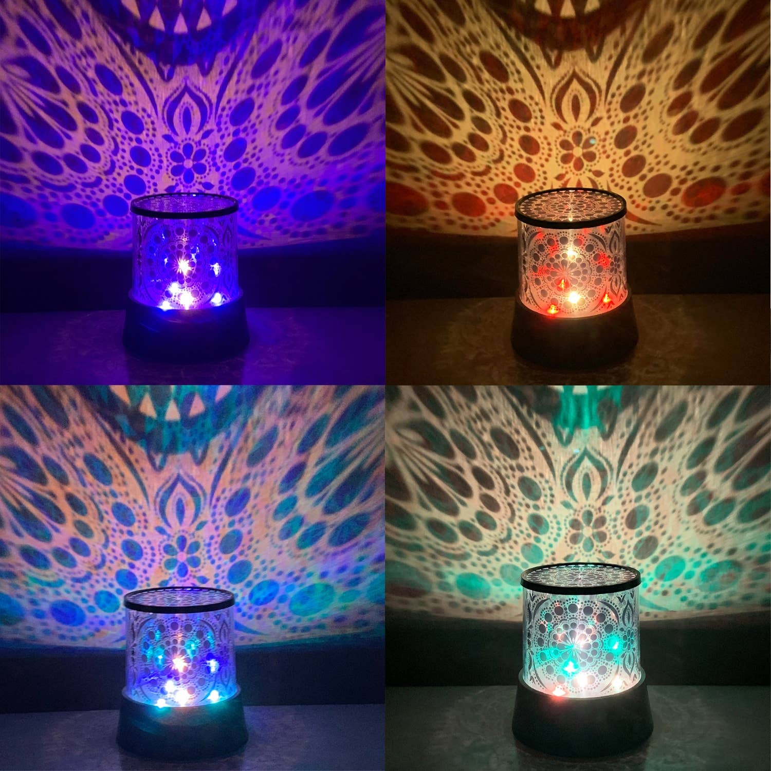 Streamline – Engroshandel Natlys – Mandala LED projektion lys1