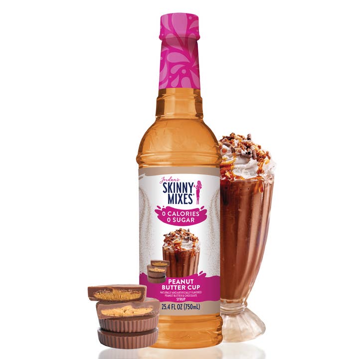 Jordan's Skinny Mixes - Wholesale Flavored Syrup - Sugar Free Peanut Butter Cup Syrup