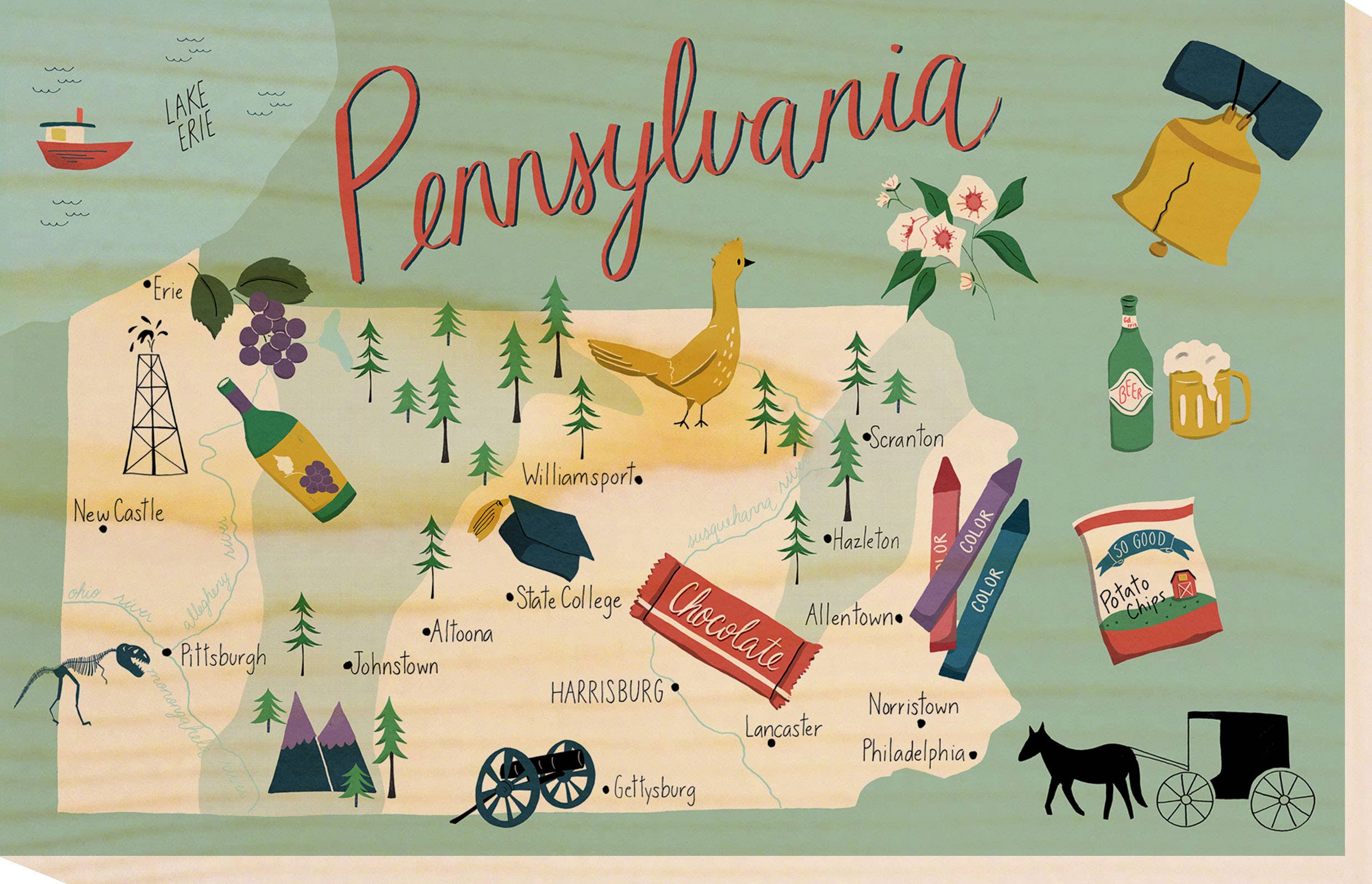 Works of Heart - Vendita all'ingrosso Cartoline - Home State Home Cartoline38