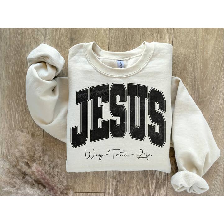 Simple Tymes - Wholesale Sublimation Transfer - Jesus Way Truth Life DTF Print