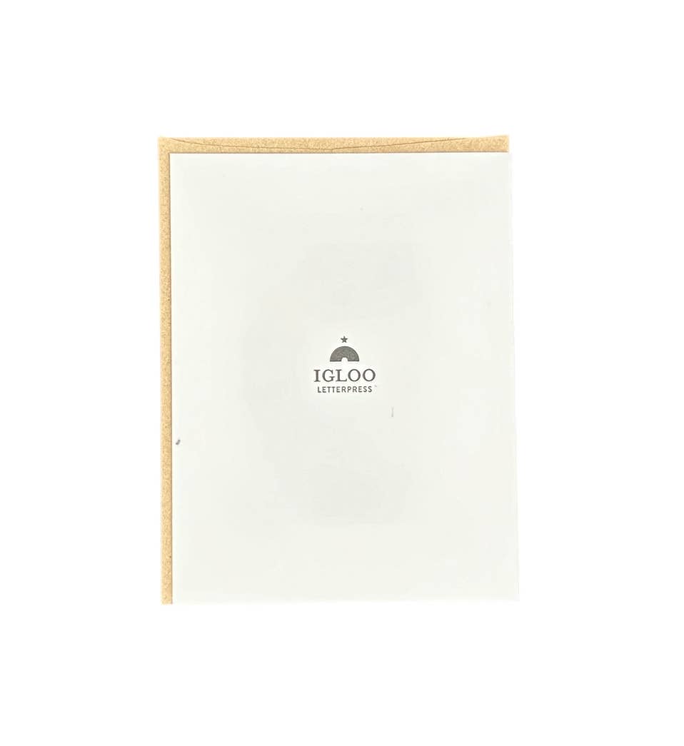 Igloo Letterpress - Vendita all'ingrosso Biglietti per la Festa del Papà - Biglietto tipografica Best Dad Ever1