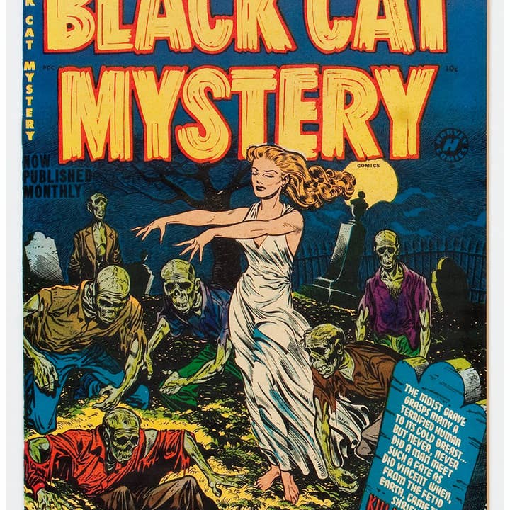 Xeno Pop – Großhandel Postkarten-Set – VINTAGE HORROR-COMICS HALLOWEEN-POSTKARTEN SET #1